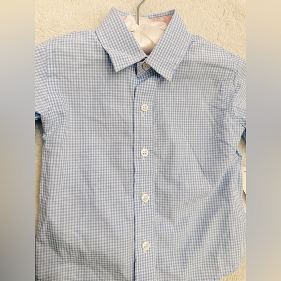 Gingham button-down shirt 9m - Picture 2 of 6